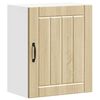 vidaXL Keukenbovenkast Lucca bewerkt hout sonoma eikenkleurig
