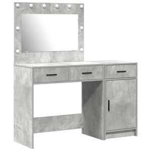 vidaXL Plafondtafel 2 st Grijs 40 x 41 x 75 cm Bewerkt hout