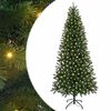 vidaXL Kunstkerstboom Groen 210 cm PE en PVC