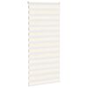 vidaXL Zebra Blind 105x230cm stofbreedte 100,9cm polyester marmerbeige