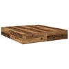 vidaXL Opbergbedframe met lade met opslag Oud Hout 200 cm Bewerkt hout