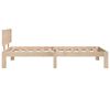 vidaXL Bedframe massief hout 90x190 cm