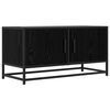 vidaXL TV-kast 80 x 34,5 x 40 cm Zwart eiken Bewerkt hout