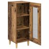 vidaXL Dressoir Oudhout 34.5 x 32.5 x 90 cm Bewerkt hout