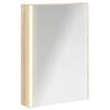 vidaXL Badkamer spiegelkast Sonoma Eiken 43 x 11,5 x 60,5 cm