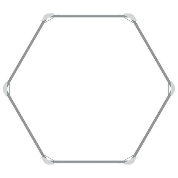 vidaXL Plantenbak verhoogd 129x129x77 cm gegalvaniseerd staal bruin