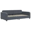 vidaXL Slaapbank 90x200 cm fluweel donkergrijs