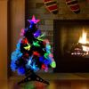 vidaXL Kunstkerstboom met decoratieve touwlichten Groen 64 cm PVC
