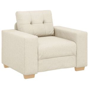 vidaXL Fauteuil Linnen 100x78x80 cm