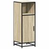 vidaXL Badkamerkast Sonoma Eiken 35x37,5x100 cm Bewerkt Hout