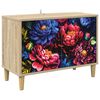 vidaXL Tv-meubel KIEL 69 x 33 x 50 cm Sonoma Bewerkt hout
