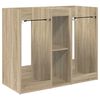 vidaXL Golfkast Effen Sonoma Eiken 102 x 45 x 85,5 cm
