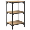 vidaXL Boekenkast artisanaal eikenkleurig 40 x 33 x 70,5 cm