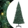 vidaXL Artificial Pre-lit Kerstboom met Ballenset Groen 500 cm PVC