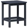 vidaXL Bijzettafel Marineblauw 38 x 38 x 46 cm Polyetheen