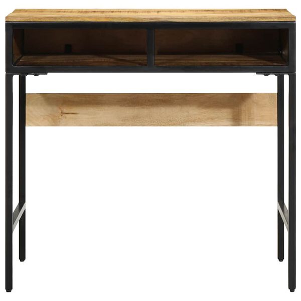 vidaXL Schrijfbureau met lade Bruin 80 x 50 x 75 cm Massief Mango Hout