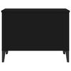 vidaXL Salontafel 60x44,5x45 cm bewerkt hout zwart