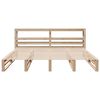 vidaXL Bedframe zonder matras massief grenenhout 180x200 cm