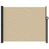 vidaXL Windscherm uittrekbaar 160x600 cm beige