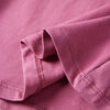Kindershirt met lange mouwen 128 frambozenkleur
