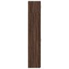 vidaXL Opbergkast smal 30x42,5x225 cm bewerkt hout bruin eikenkleurig