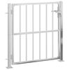 vidaXL Tuinpoort 100x95 cm roestvrij staal
