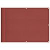 vidaXL Balkonscherm Terracotta 75x700 cm 100% Polyester Oxford