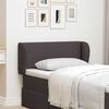 vidaXL Hoofdbord oor Bruin 40 x 23 x 6 cm Stof