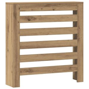 vidaXL Radiatorombouw 78x20x82 cm bewerkt hout artisanaal eikenkleur