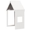 vidaXL Kinderbedhuisje 55x99x139,5 cm massief grenenhout wit