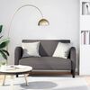vidaXL Loveseat bank 110 cm kunstleer grijs