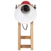 vidaXL Bureaulamp 25 W E27 30x17x40 cm verweerd rood