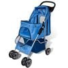 vidaXL Wandelwagen voor honden 15 kg blauw