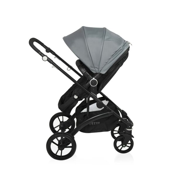 Little World 3-in-1 Kinderwagen City Walker grijs en zwart