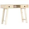 vidaXL Wandtafel 110x35x76 cm massief mangohout
