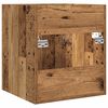 vidaXL Wastafelkast 41x38,5x46 cm bewerkt hout oud houtkleurig