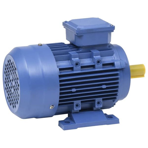 vidaXL Elektromotor 3 fase 1,5 kW/2 pk 2-polig 2840 rpm aluminium