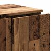 vidaXL Tv-meubel 80x34x30 cm bewerkt hout oud houtkleurig