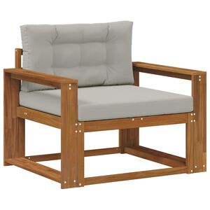 vidaXL Buiten Midden Sofa Naturel