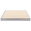 vidaXL Vloer bedframe Grijs Sonoma 86,5 x 190 cm Bewerkt hout