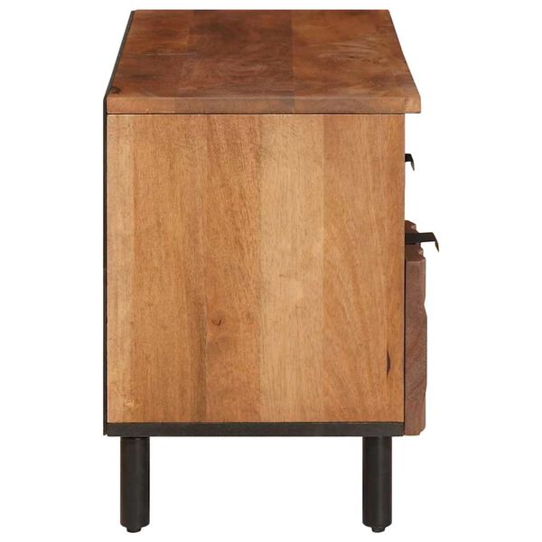 vidaXL TV-kast met lade Acacia Bruine Afwerking 100 x 33 x 46 cm