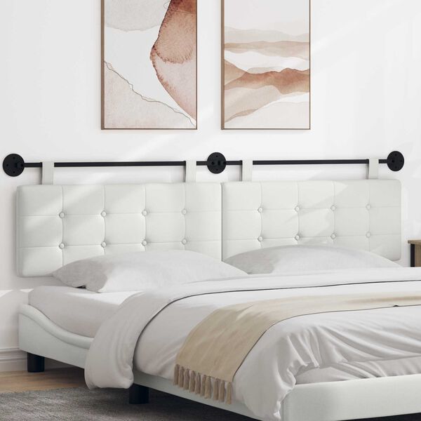 vidaXL Hangend Hoofdeinde Wandgemonteerd Nep Leer