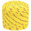 vidaXL Multifunctioneel gebruikstouw 18 mm 100 m Geel PP