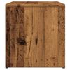 vidaXL Bijzettafel 59x36x38 cm bewerkt hout oud houtkleurig