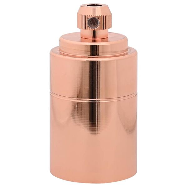 vidaXL Lamphouders 2 st roségoud E27