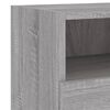 vidaXL Tv-wandmeubel 60x30x30 cm bewerkt hout grijs sonoma eikenkleur