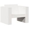 vidaXL Tuinbank 79x60x62 cm massief grenenhout wit
