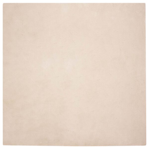 vidaXL Nep Konijnenbont Tapijt Olite Taupe 160 x 160 cm Polyester