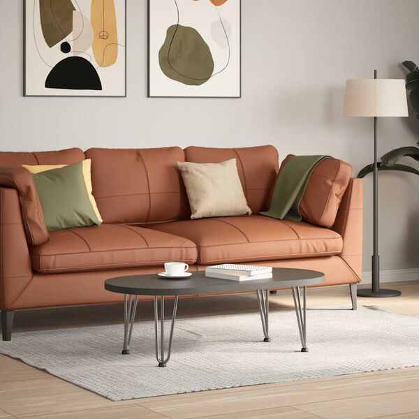 vidaXL Haarnadelpoten voor Salontafel 4 st 30 cm massief staal naturel