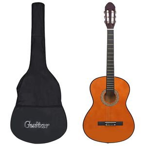 vidaXL Gitaar klassiek beginner met tas 4/4 39